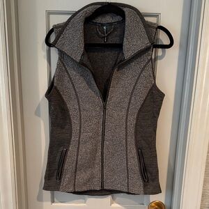 Kohl Gray Zip-Up Vest